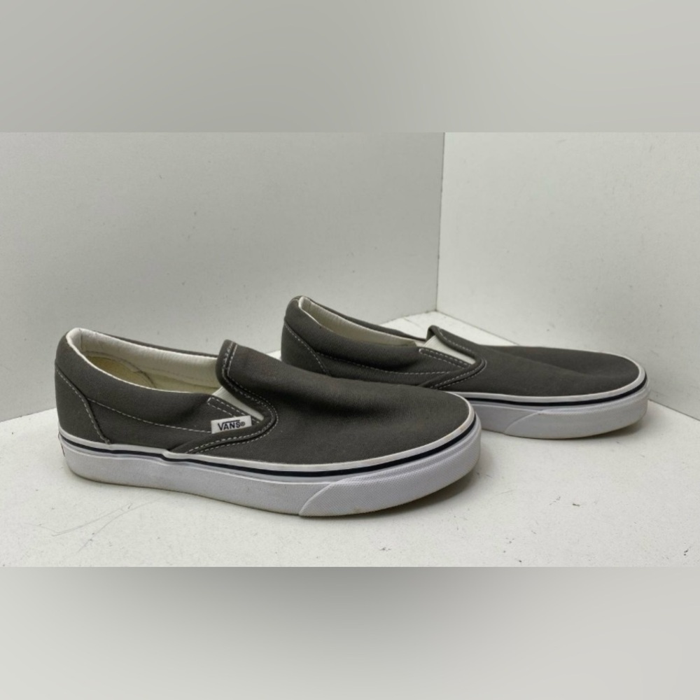 Vans Cream Slip-On Shoes
